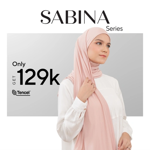 Image of Nabillasyal | Hijab Semi-Instant | Tencel | Sabina Series