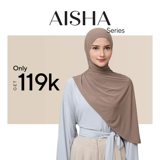 Image of Nabillasyal | Pashmina Instant | Hijab Instant | Jersey | Aisha Series