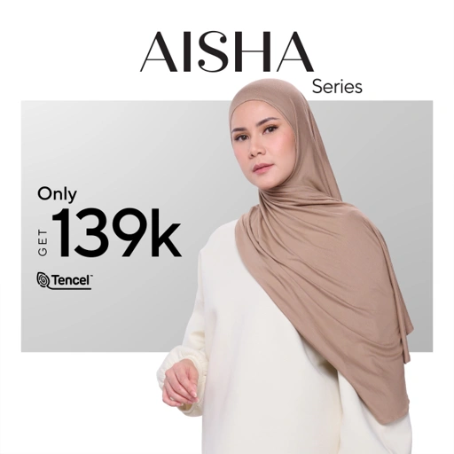 Image of Nabillasyal | Pashmina Instant | Hijab Instant | Tencel | Aisha Series