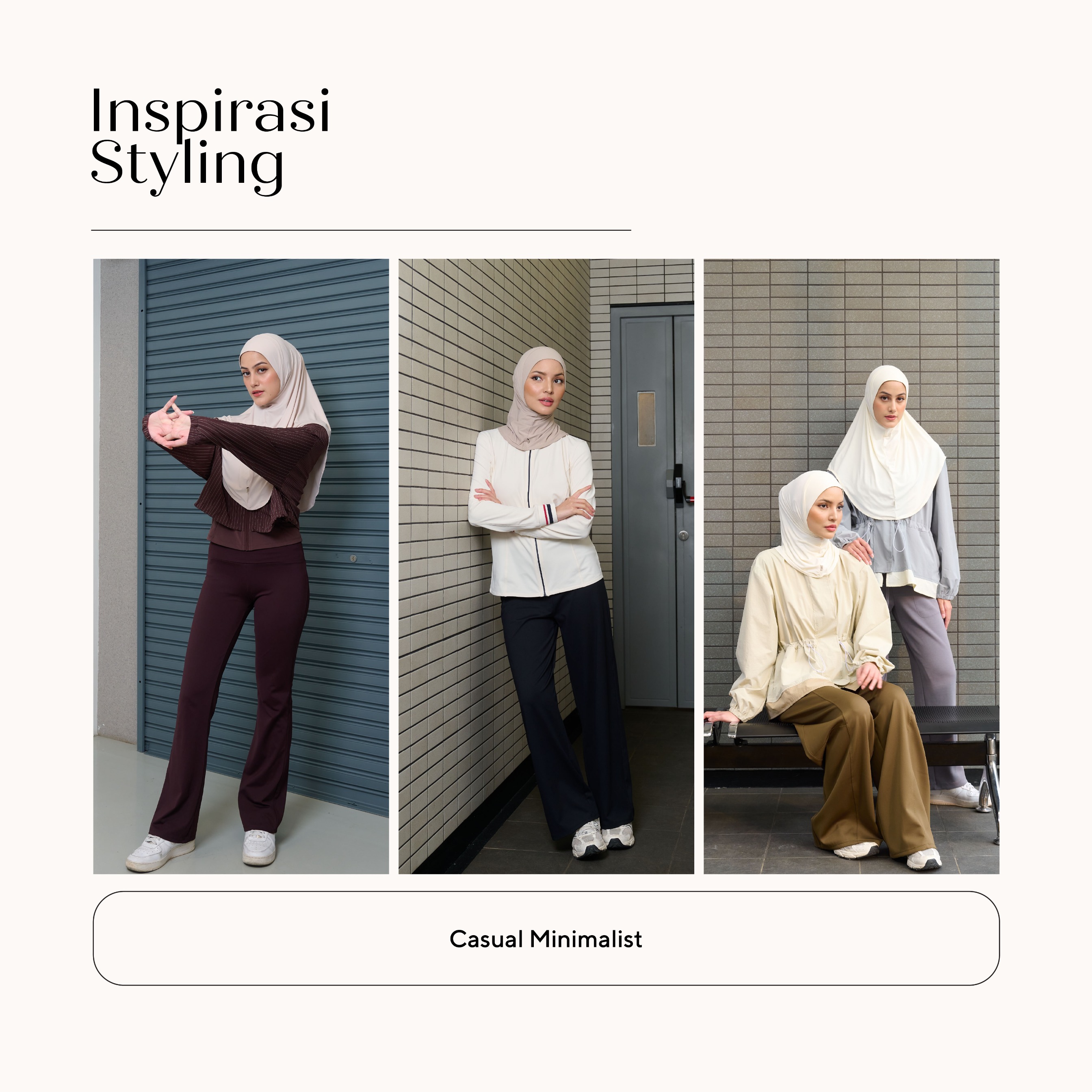 Nabillasyal | Hijab Sport | Hijab Instant Olahraga Anti UV | Nsport | Aura Series