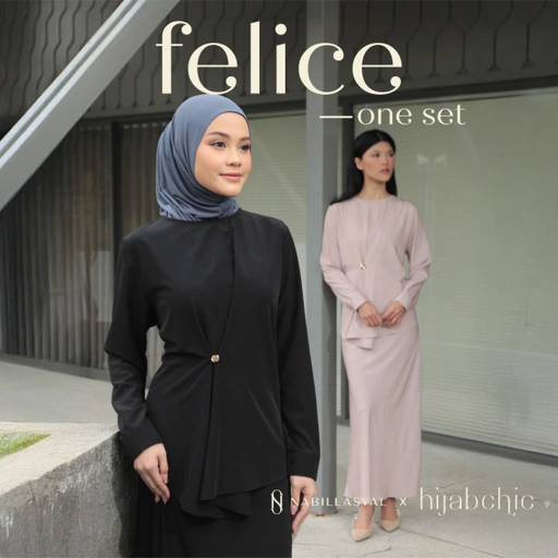 Image of Nabillasyal x HijabChic | Felice One-Set