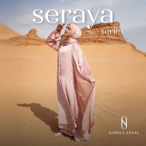 Image of Nabillasyal | Seraya Series | Abaya Dress