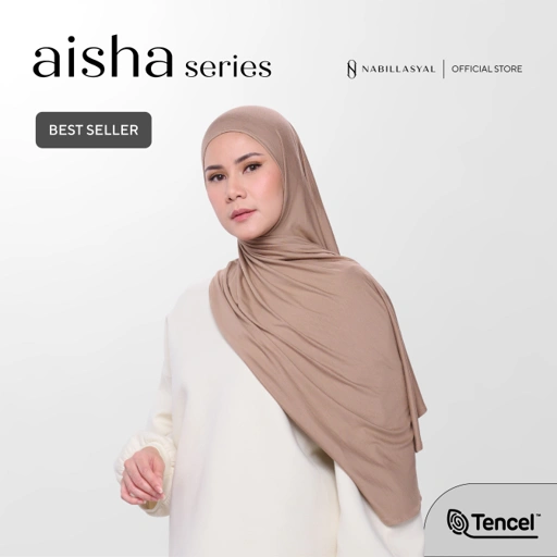 Image of Nabillasyal | Pashmina Instant | Hijab Instant | Tencel | Aisha Series