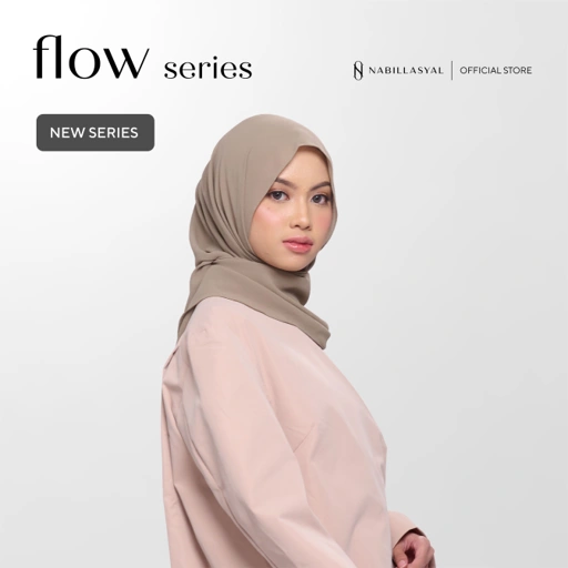 Image of Nabillasyal | Hijab Meleyot | Hijab inner 2 in 1 | Ceruti | Flow Series