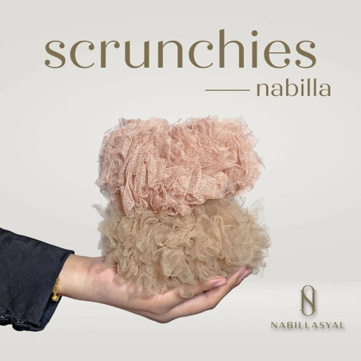 Image of Nabillasyal | Scrunchies Nabilla | Ikat rambut
