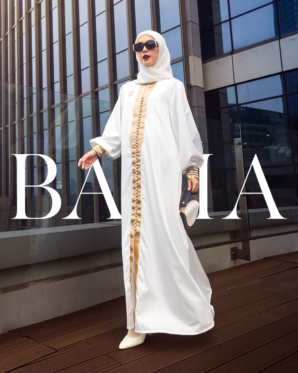 AIDA ABAYA OUTER SET WITH INNER