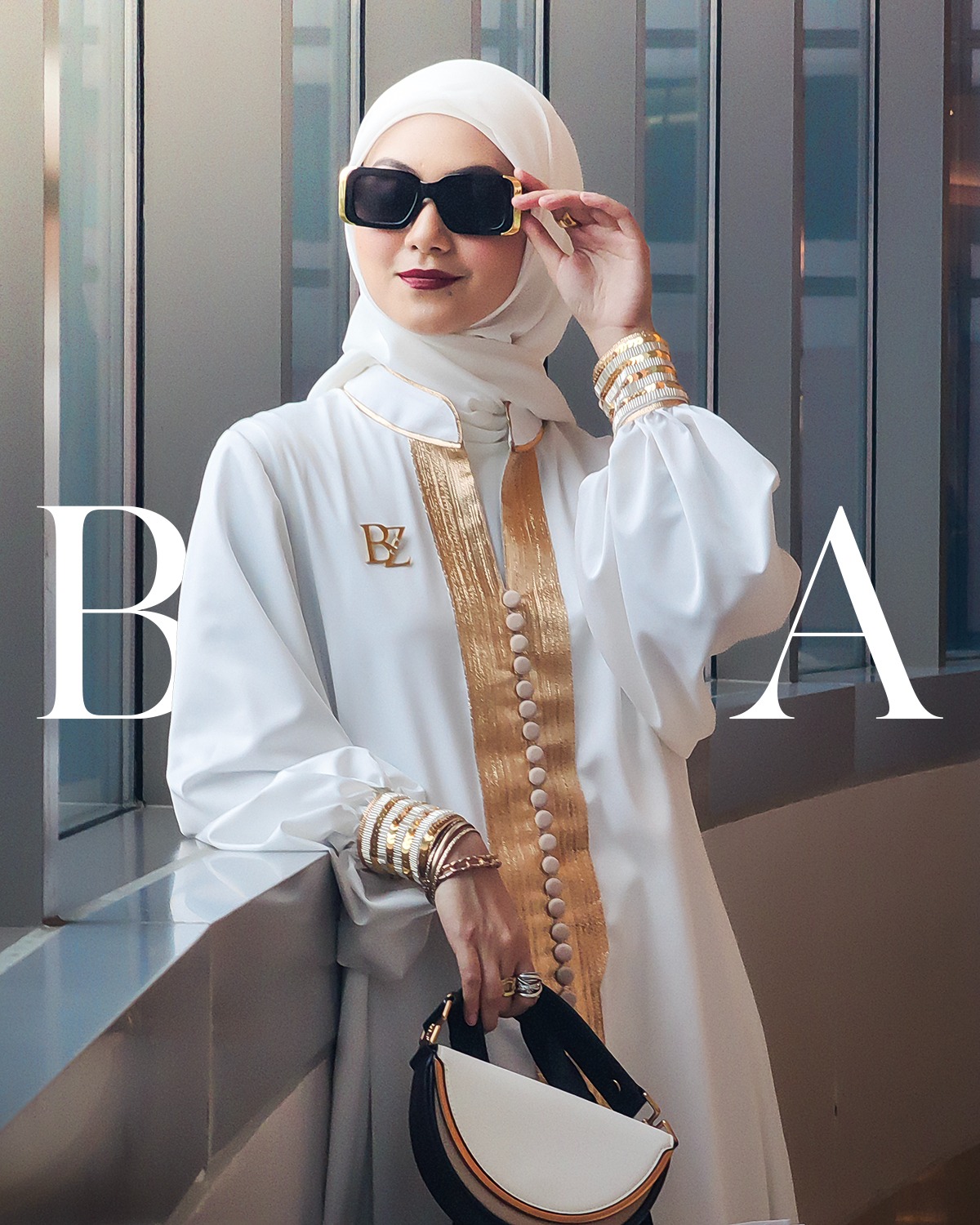 AIDA ABAYA OUTER SET WITH INNER