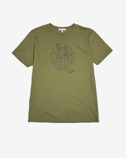 Image of Maison Kitsune | SKTTSKHL611 Hiking Cotton T-shirt