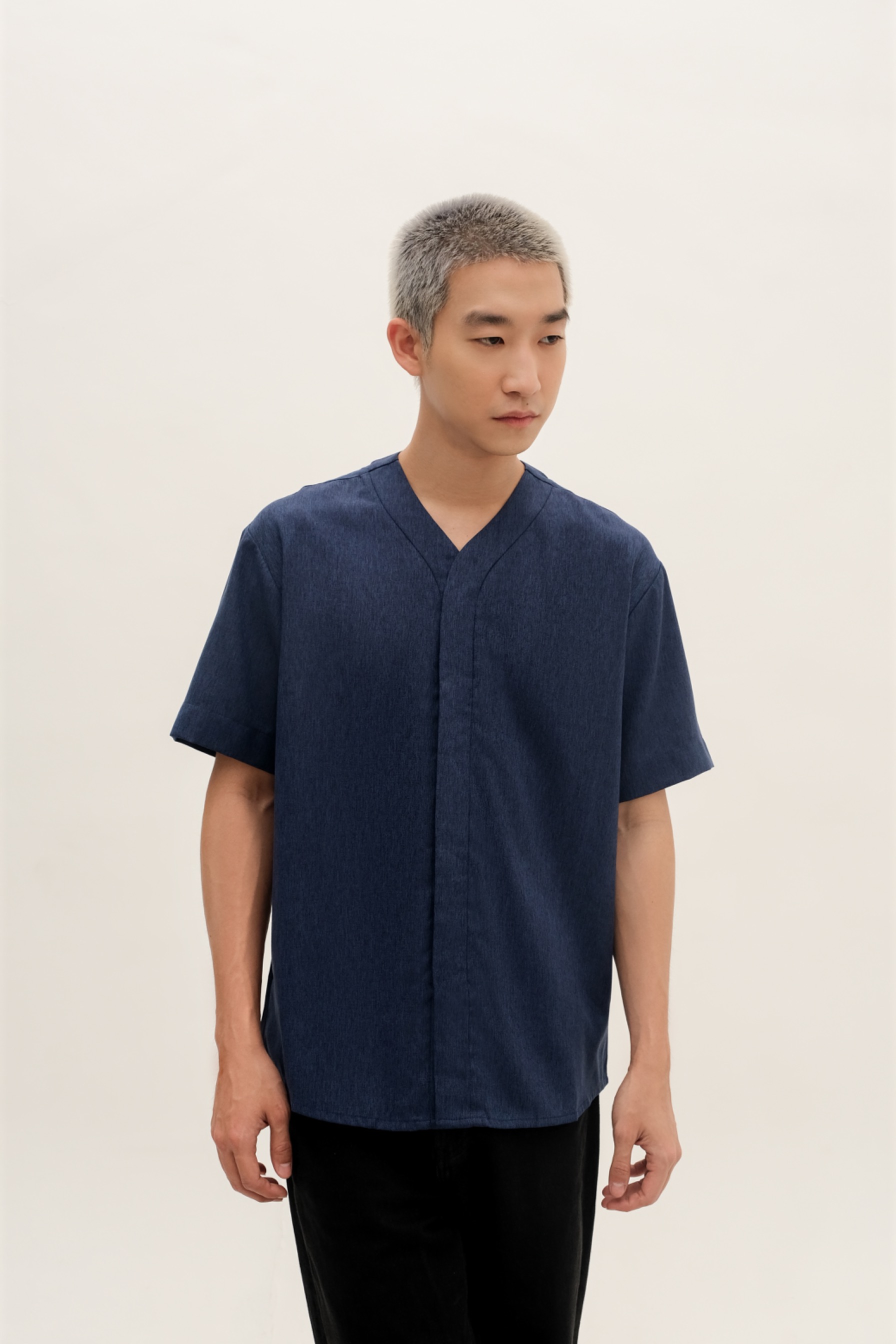 SANGKALA - v neck short sleeve shirt
