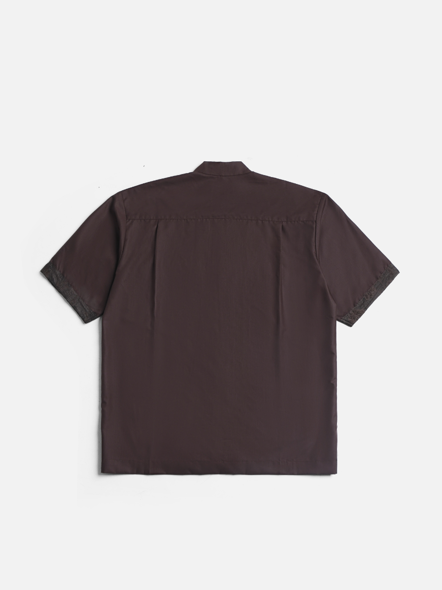 OSMÁ shirt espresso