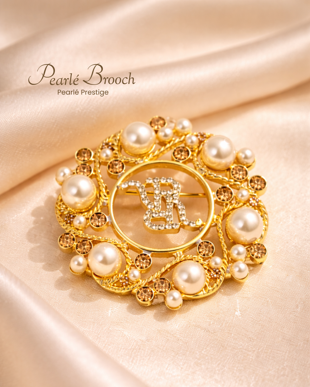 Pearlé Brooch