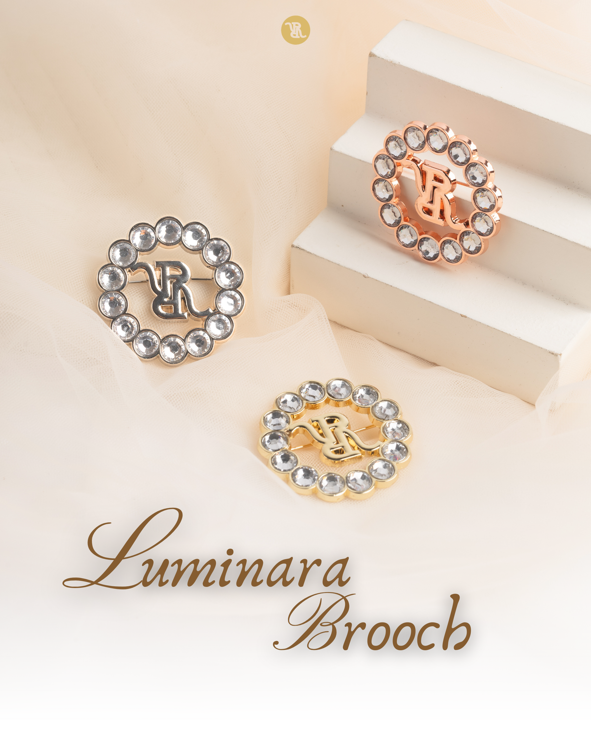 Luminara Brooch