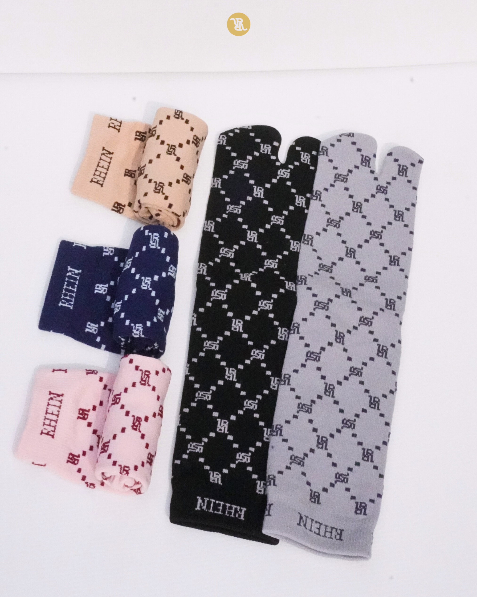 Socks Motif by Rhein Scarves