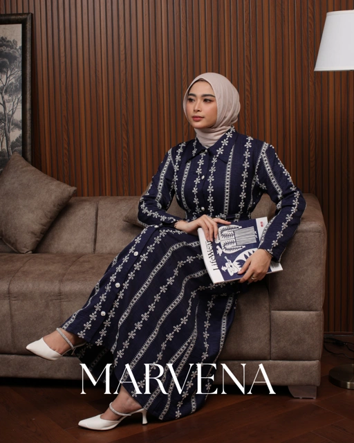 Image of Marvena Denim Dress
