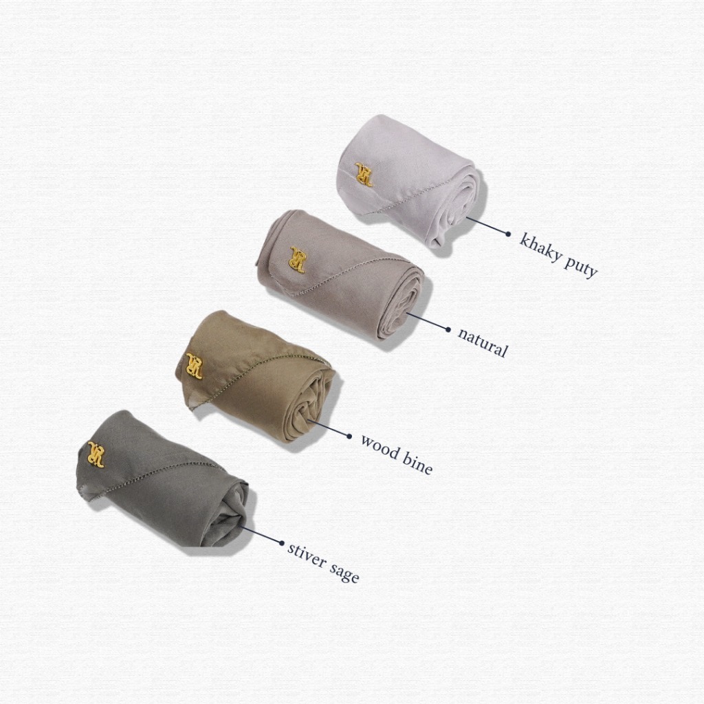 Soraya Series Eyelash - Hijab Segiempat