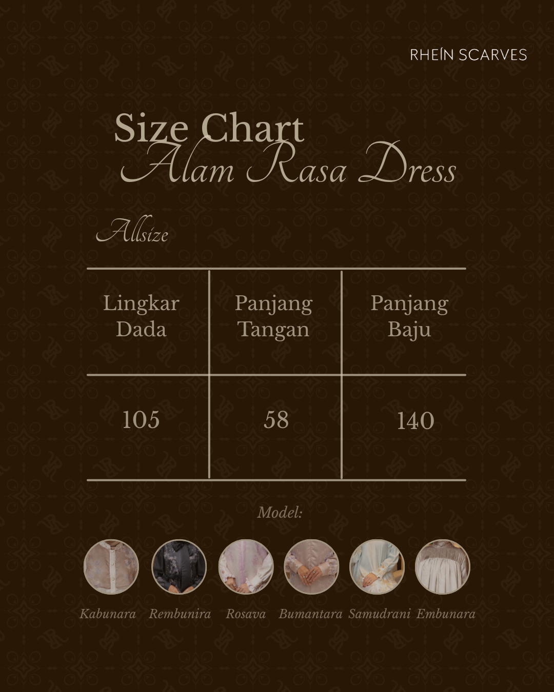 Alam Rasa Dress Collection