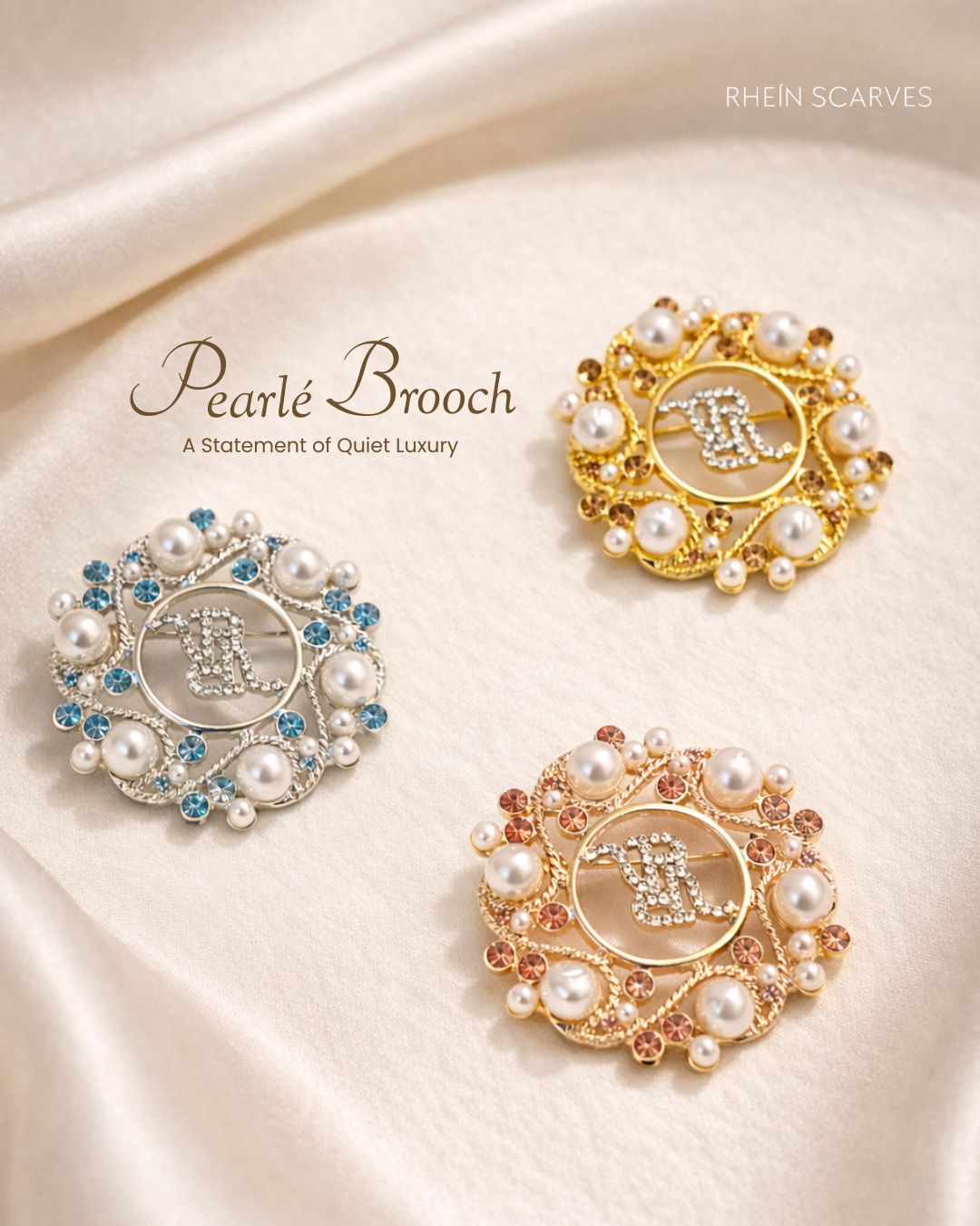 Pearlé Brooch
