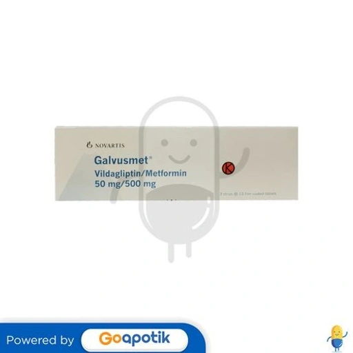 Image of GALVUSMET 500 MG BOX 30 TABLET