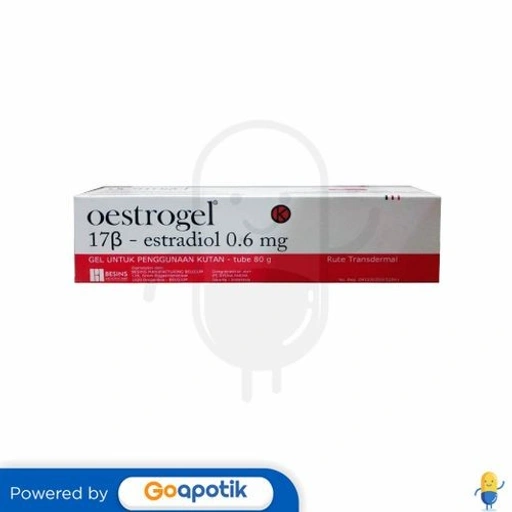 Image of OESTROGEL GEL ISI 80 GRAM TUBE
