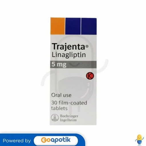 Image of TRAJENTA 5 MG BOX 30 TABLET