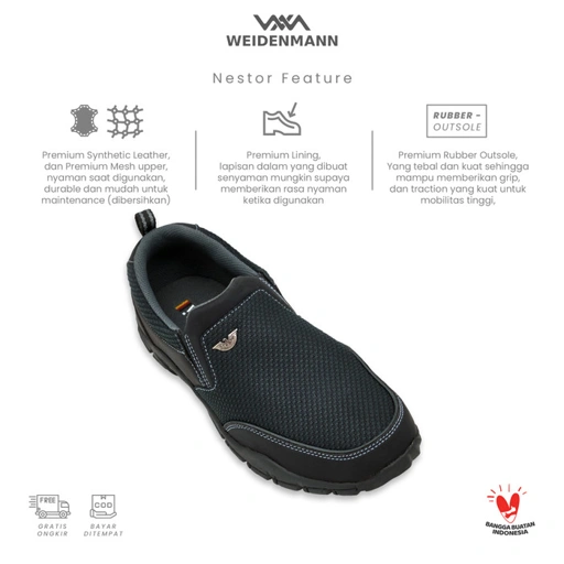 Image of Sepatu Slip On Casual Pria Weidenmann (Walker 02)