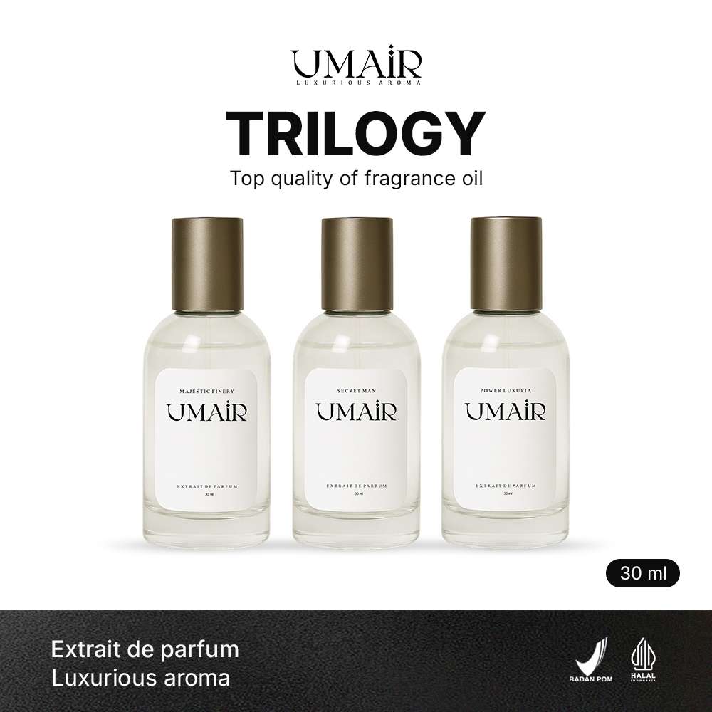 Umair - Trilogy Isi 3 Extrait De Parfume 30mlx3