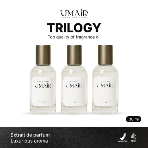 Image of Umair - Trilogy Isi 3 Extrait De Parfume 30mlx3