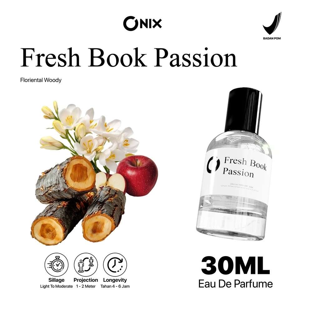 ONIX Fragrance - FRESHBOOK PASSION Eau De Parfum 30ml