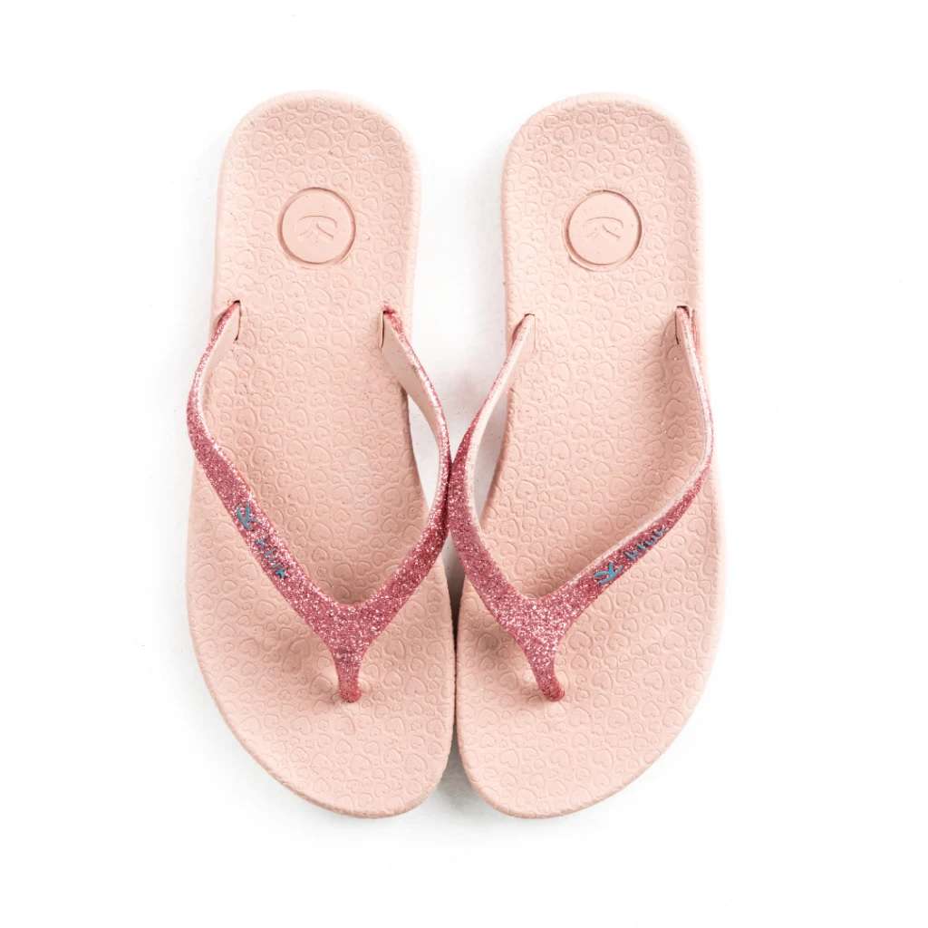 Kluk Sandal Jepit - Luna Uno Glit DustyPink