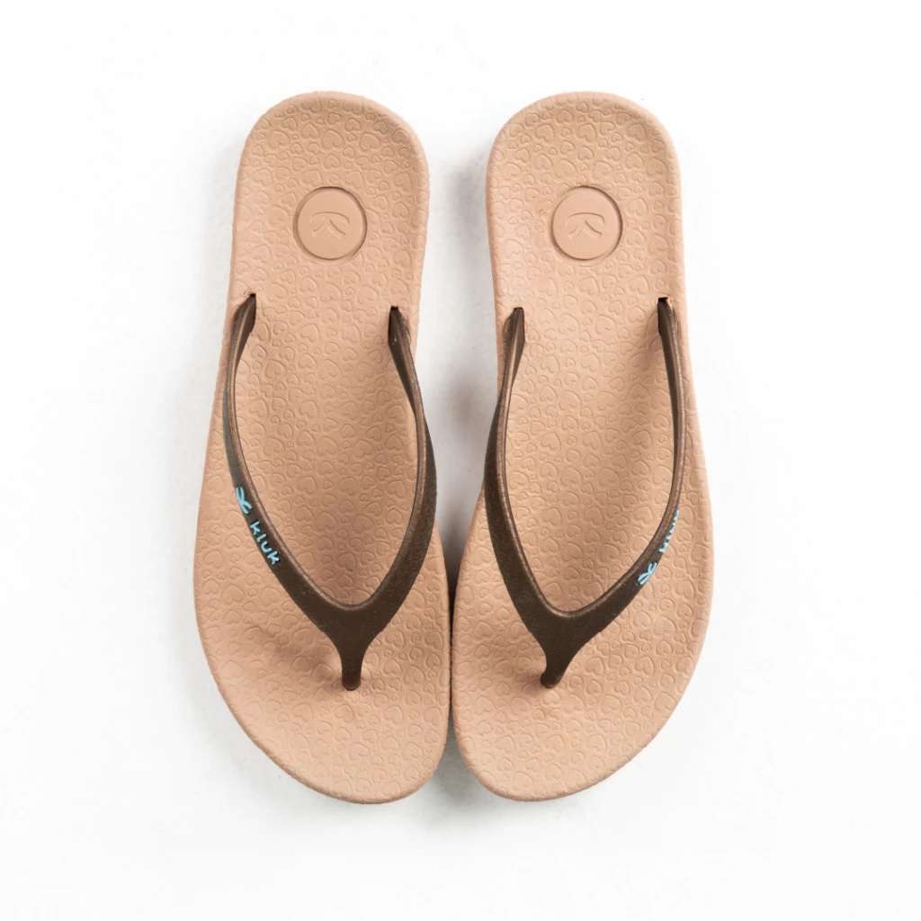 Kluk Sandal Jepit - Luna Uno Meta Mocca