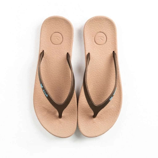 Image of Kluk Sandal Jepit - Luna Uno Meta Mocca