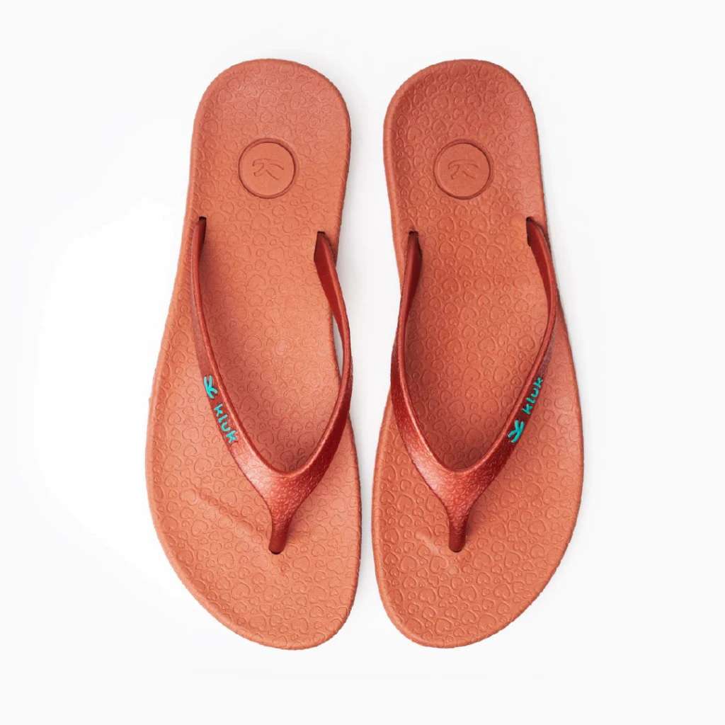 Kluk Sandal Jepit - Luna Uno Meta Orange
