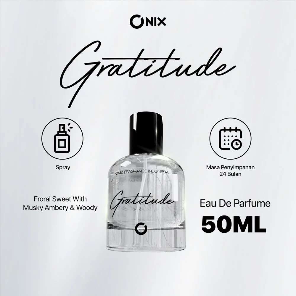 ONIX Fragrance - GRATITUDE Eau De Parfum 30ml 50ml