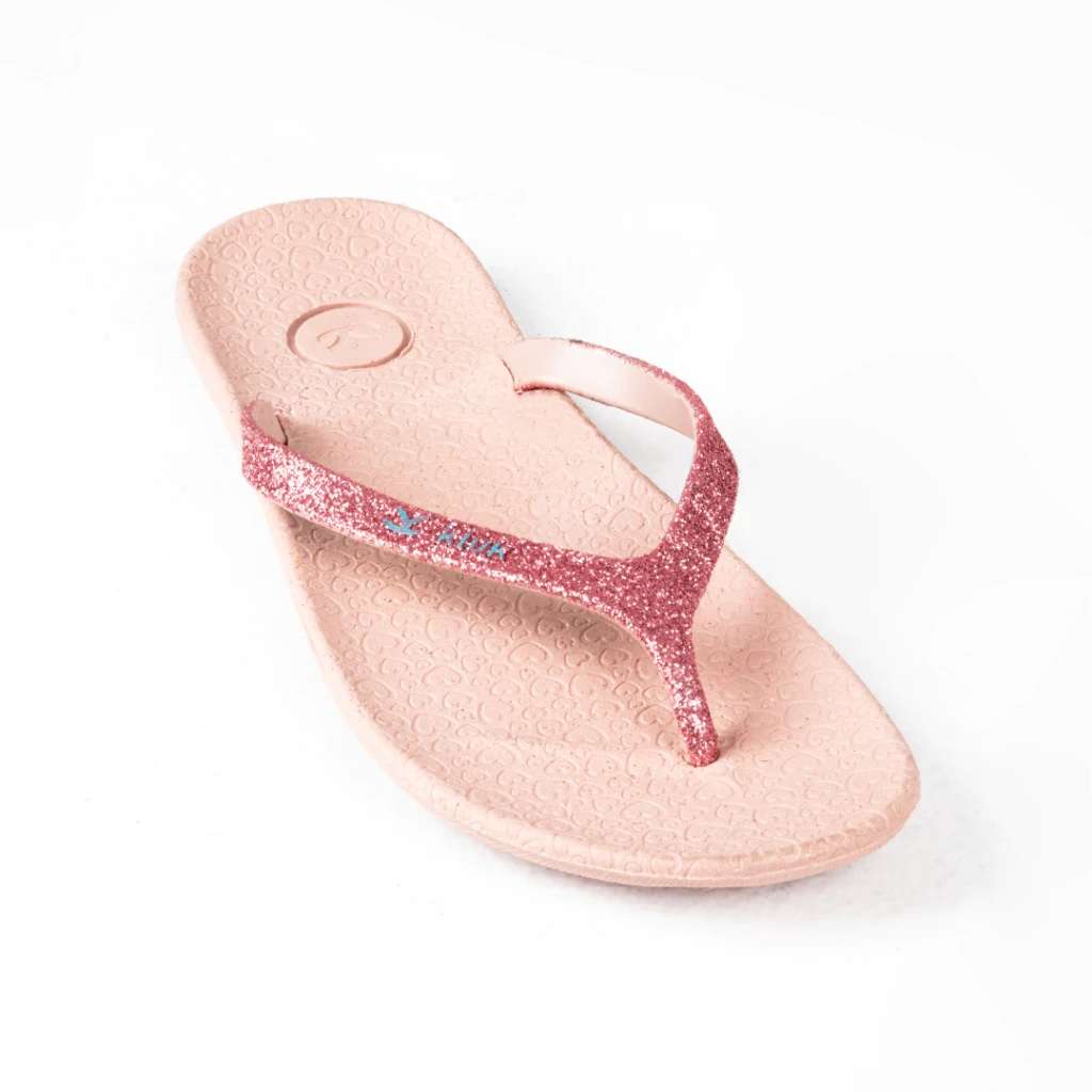 Kluk Sandal Jepit - Luna Uno Glit DustyPink