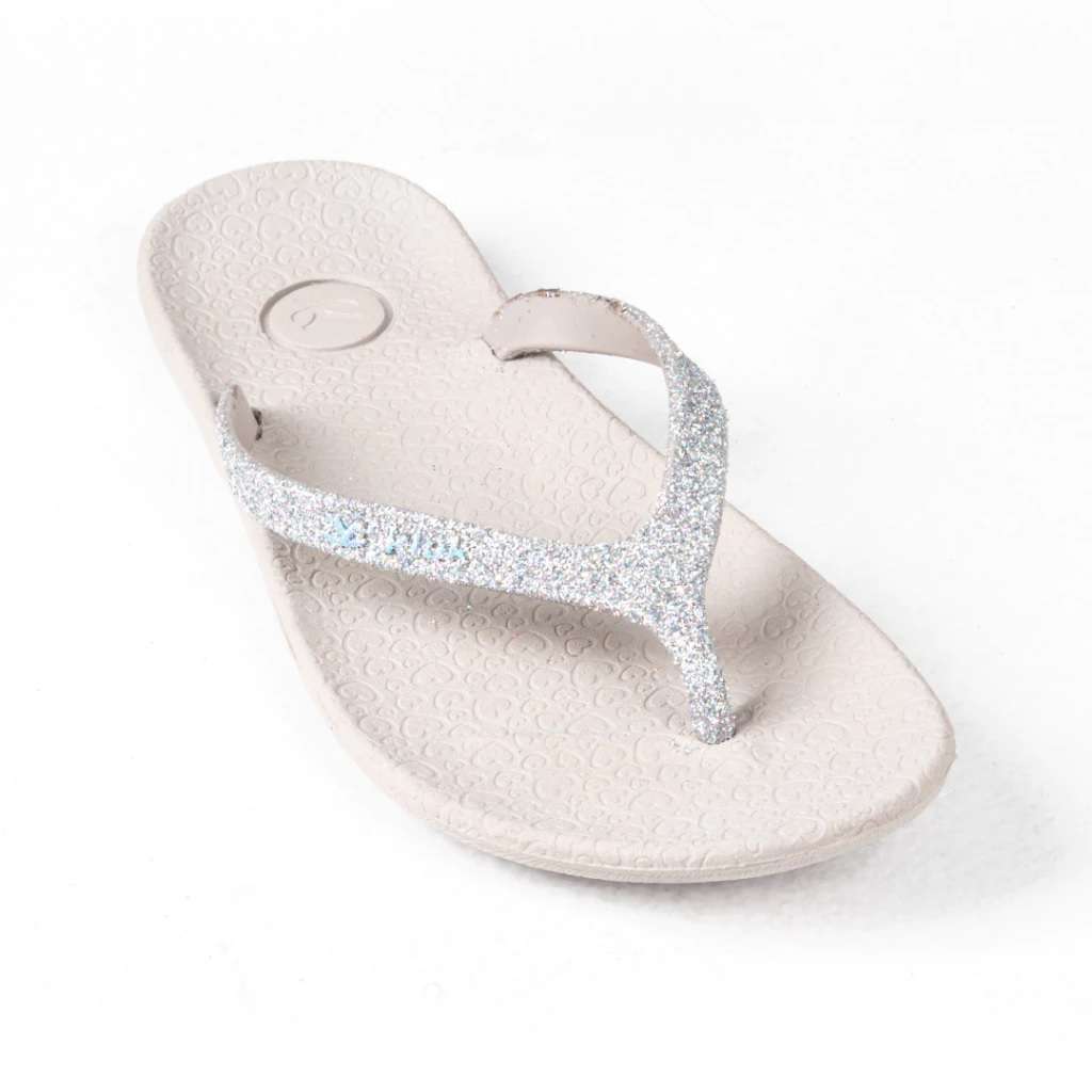 Kluk Sandal Jepit - Luna Uno Glit Silver