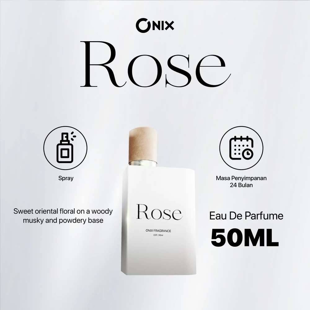 ONIX Rose Eau De Parfum 50ml 30ml