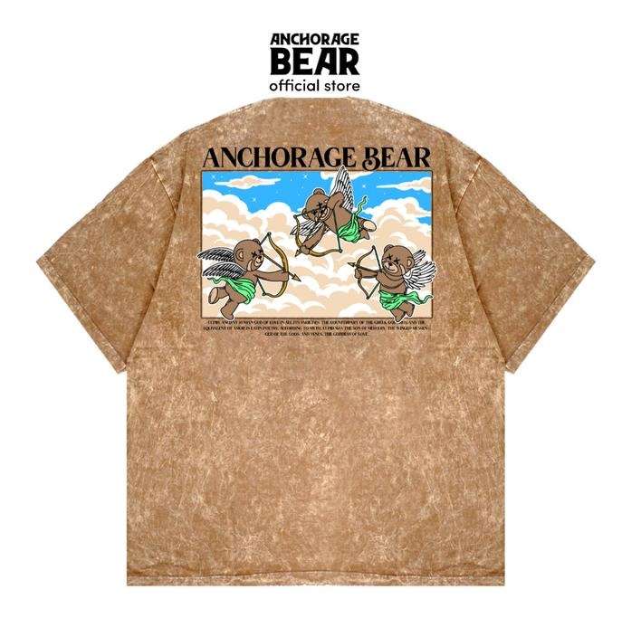 Anchorage Bear - Tshirt Cupid Sandwash Choco Black