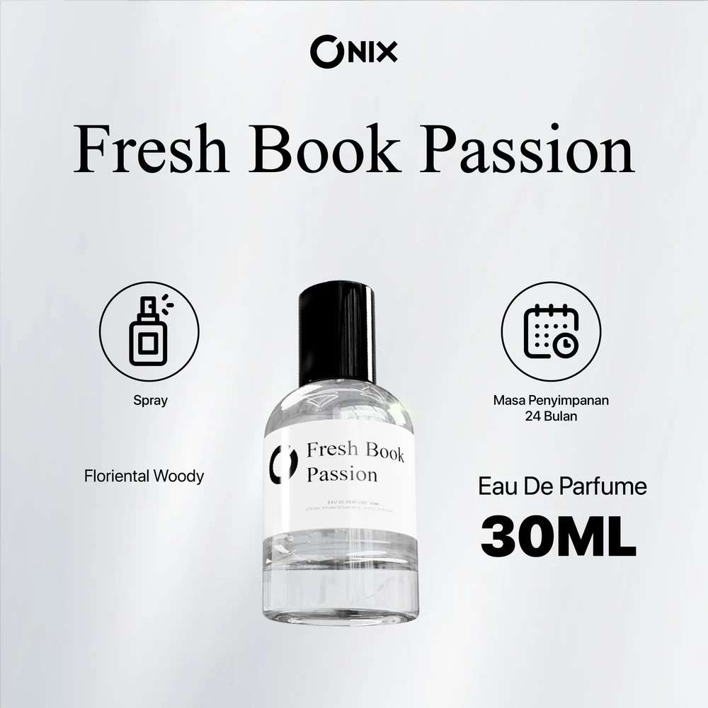 ONIX Fragrance - FRESHBOOK PASSION Eau De Parfum 30ml