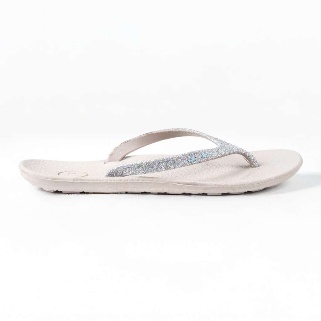 Kluk Sandal Jepit - Luna Uno Glit Silver