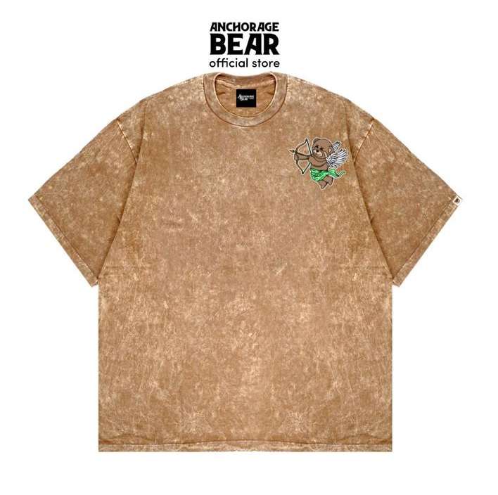 Anchorage Bear - Tshirt Cupid Sandwash Choco Black