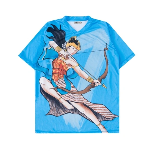 Image of DENIMITUP Srikandi blue jersey - Baju Jersey