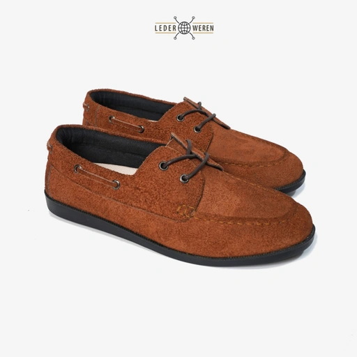 Image of Lederweren Sepatu Loafer Pria Sepatu Formal Kasual Bahan Kulit