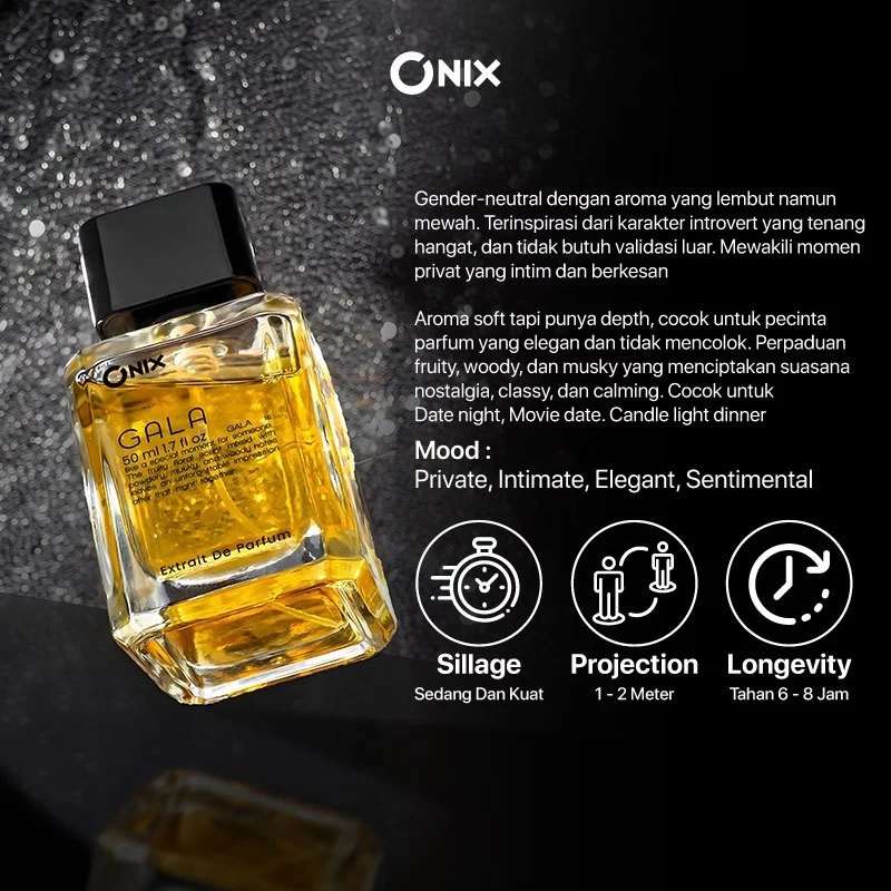 ONIX Fragrance - GALA Extrait De Parfum 30ml 50ml