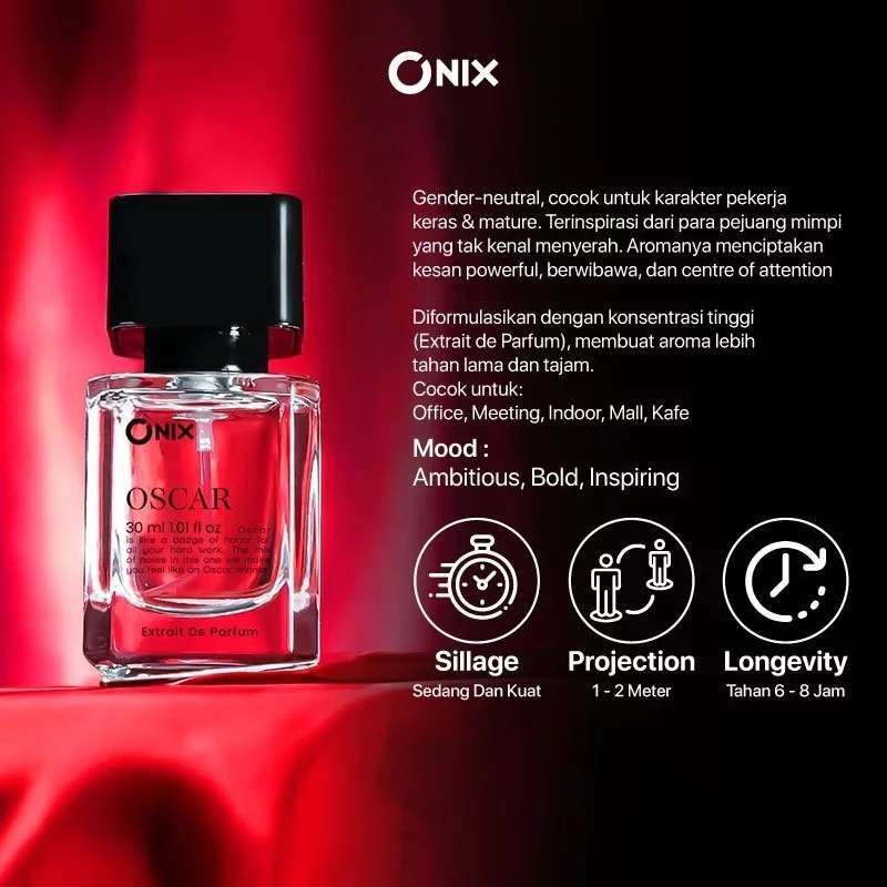 ONIX Fragrance - OSCAR Extrait De Parfum 30ml 50ml