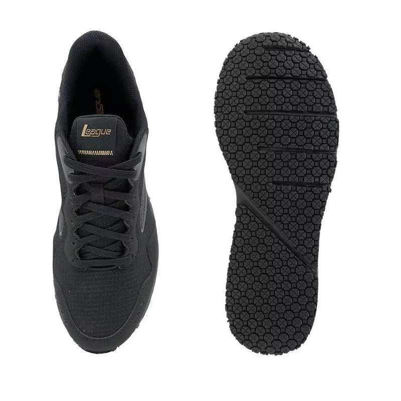 Sepatu League Sachez 2 - Black/Rich Gold 1010224003N
