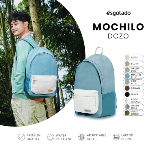 Image of Esgotado Tas Ransel Pria Wanita Kanvas - New Mochilo Dozo