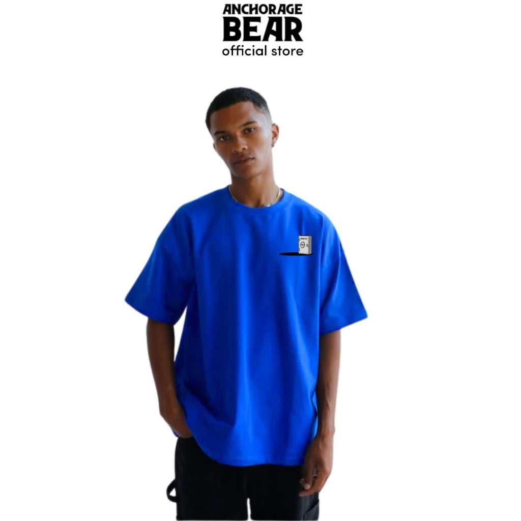 Anchorage Bear - Tshirt Oversize Call My Lawyer Blue