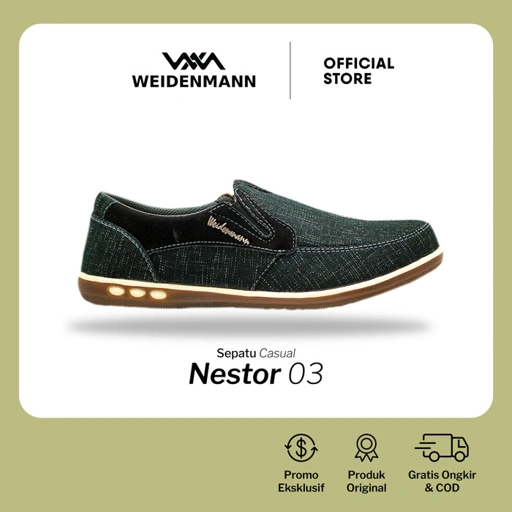Image of Sepatu Slip On Kanvas Pria Weidenmann ( Nestor 03 )