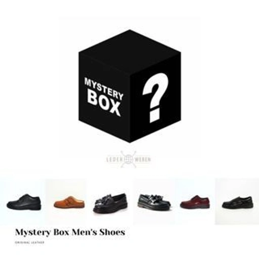 Image of Mystery Box Lederweren Men - Sepatu Pria MisteriBox Suprise Box Loafer