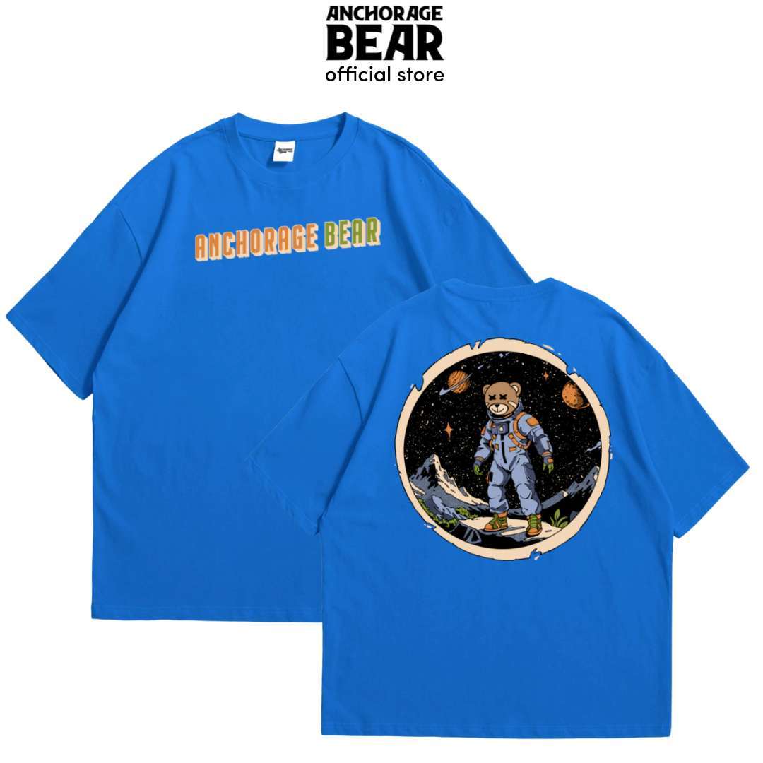 Anchorage Bear - Tshirt Oversize Astronaut Blue